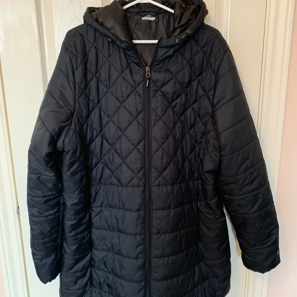 New Balance Quilted Hooded Jacket